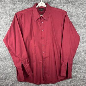 STACE ADAMS Casual Men's Shirt w/ long sleeve, Collar size 18,5, 36-37